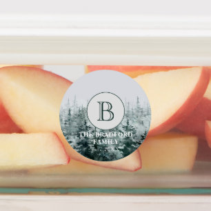  Kitchen Rustic Forest Monogram Product Waterproof