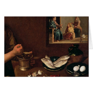 Kitchen Scene with Christ