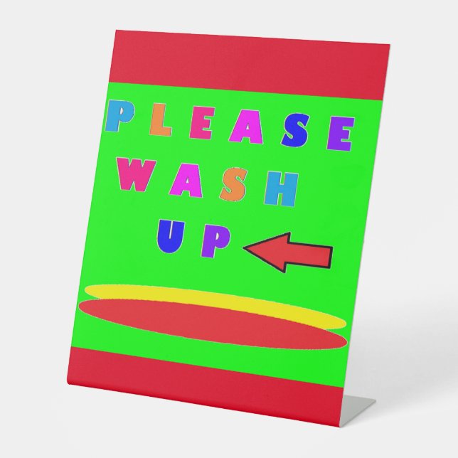 Kitchen sign message with words (Front)