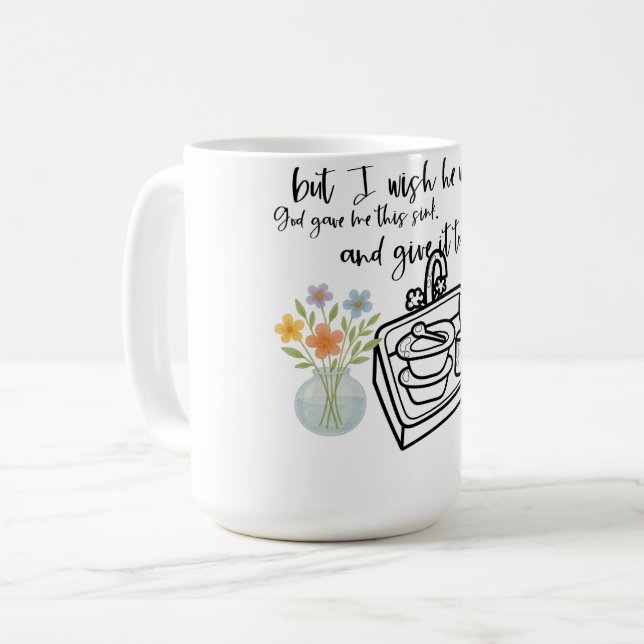 Kitchen Sink Coffee Mug (Front Left)