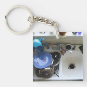 Kitchen Sink Key Ring