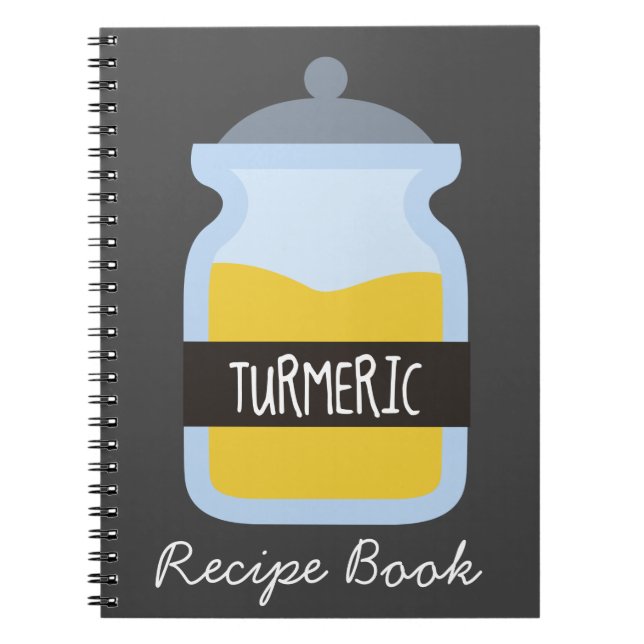 Kitchen spices tumeric recipe book (Front)