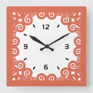 Kitchen Square Wall Clock