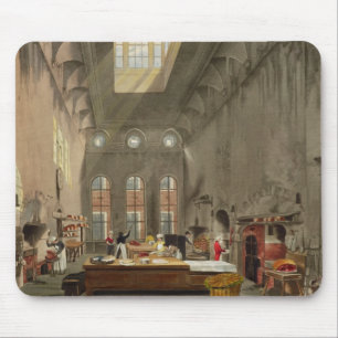 Kitchen, St. James's Palace, engraved by William J Mouse Pad