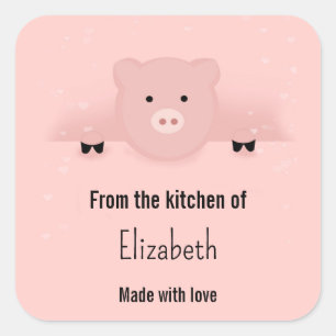 kitchen sticker template