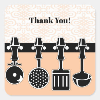 Kitchen Tea Thank You Sticker