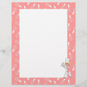 Kitchen Themed Art Recipe Sheets
