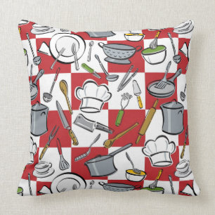 Kitchen Tools Check Cushion