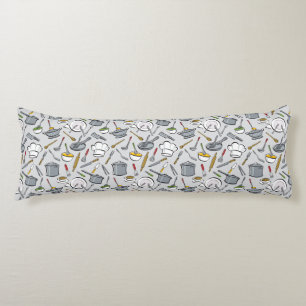 Kitchen Tools Pattern Body Cushion