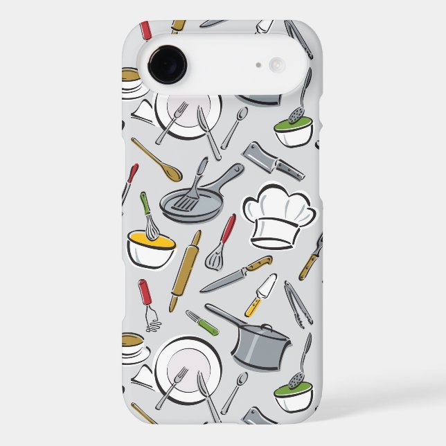 Kitchen Tools Pattern Case-Mate iPhone Case (Back)