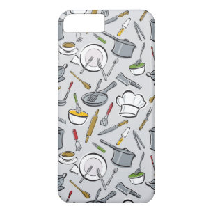 Kitchen Tools Pattern iPhone 8 Plus/7 Plus Case