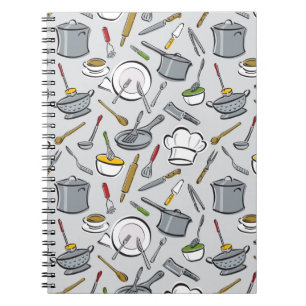 Kitchen Tools Pattern Notebook