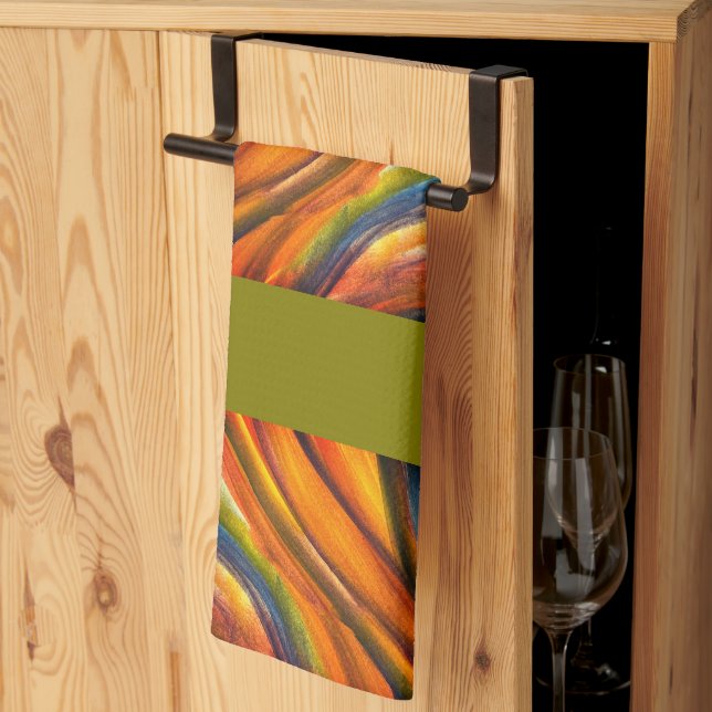 kitchen towel (Thirds Fold)