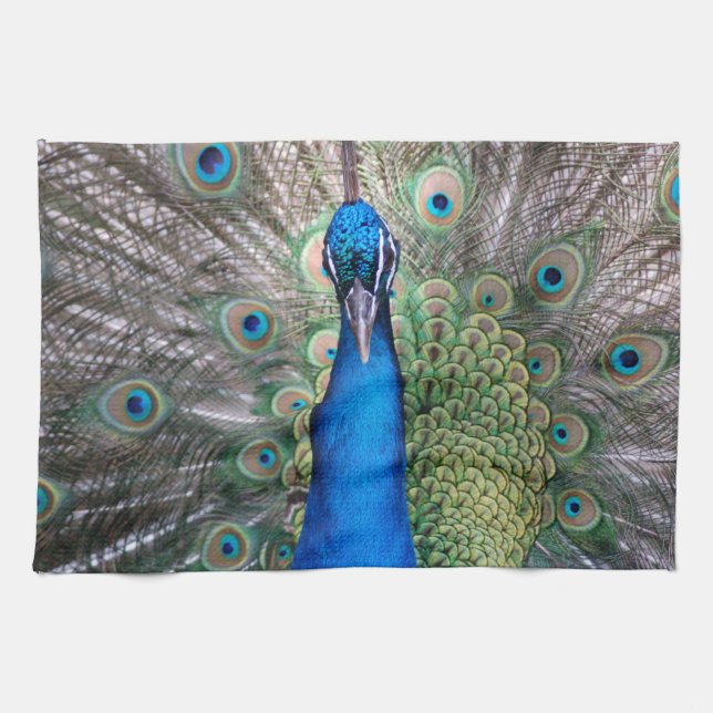 Kitchen Towel - 018 Peacock (Horizontal)