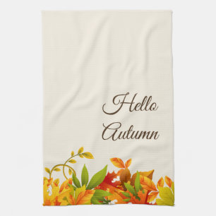 Kitchen Towel-Autumn Tea Towel