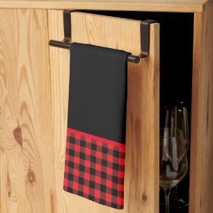 Kitchen Towel-Buffalo Plaid Tea Towel
