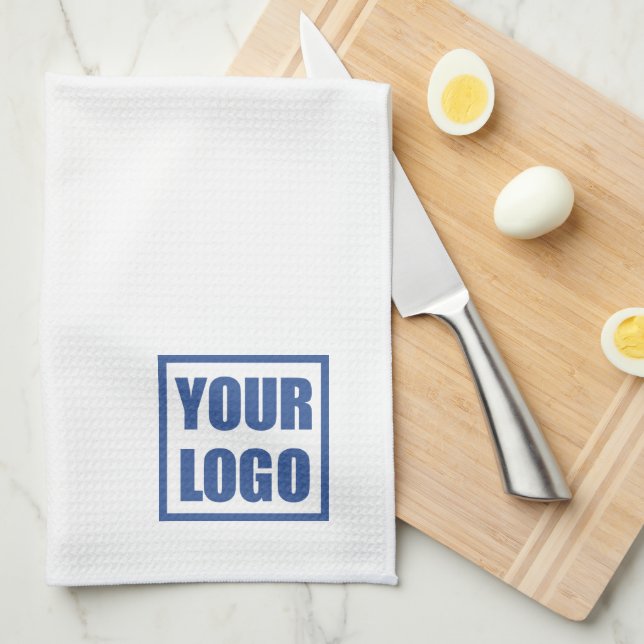 Kitchen Towel Business Logo Template (Quarter Fold)