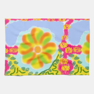 Kitchen Towel Cheery Festive Festival Beach House 