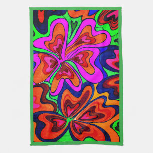 KITCHEN TOWEL "FLOWER POWER"