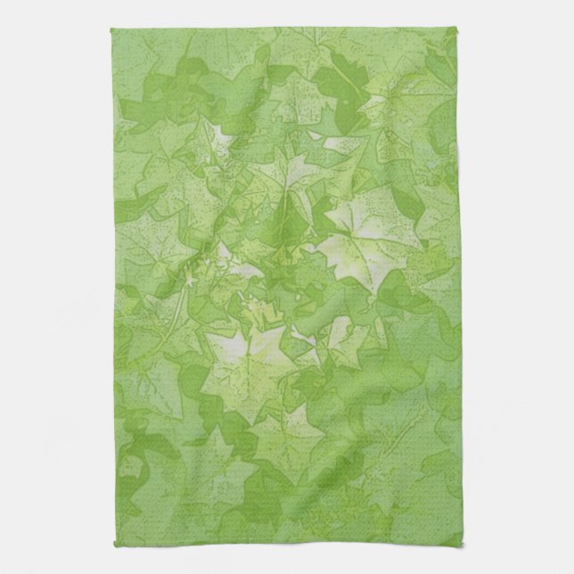 Kitchen Towel--Ivy Tea Towel (Vertical)