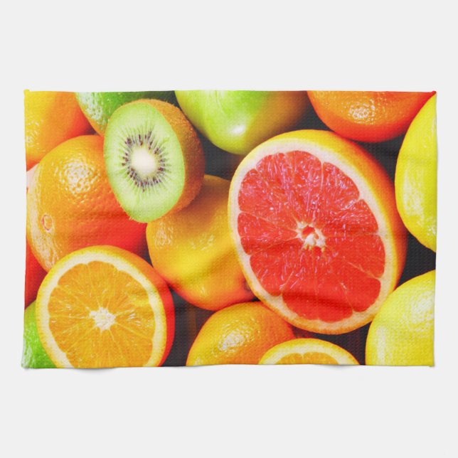 Kitchen Towel/Mixed Fruit Tea Towel (Horizontal)