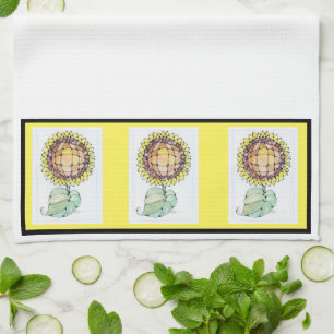 Kitchen Towel - NGA Sunflowers