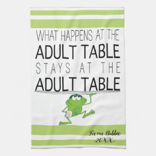 Kitchen Towel "Passover Adult Table "