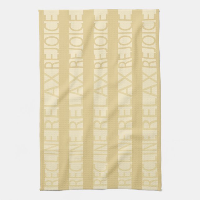 Kitchen Towel Passover RRR/Tans (Vertical)