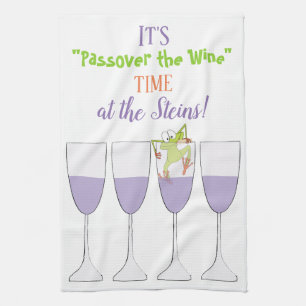 Kitchen Towel "Passover the Wine "