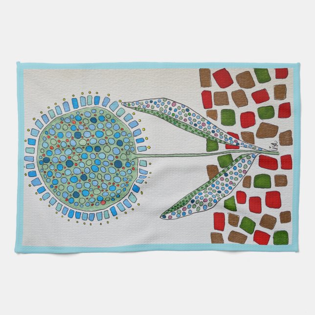 KITCHEN TOWEL "PORTUGAL TERRACE" (Horizontal)