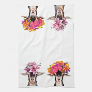 Kitchen Towel - Posey & Lily the Goats