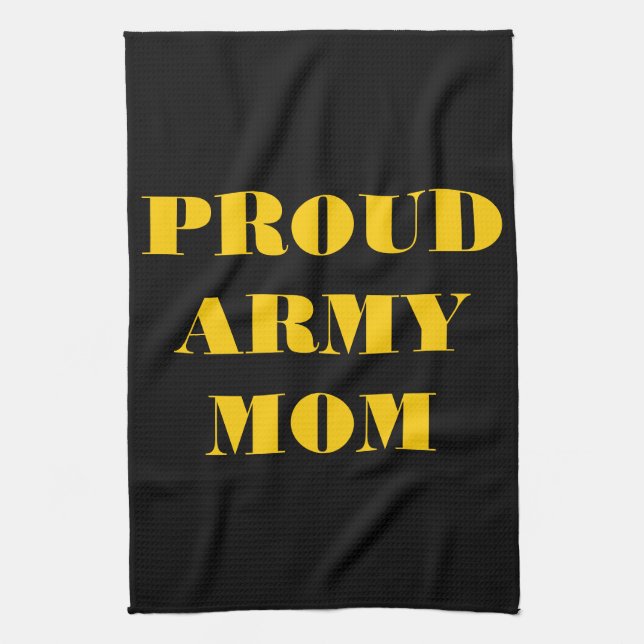 Kitchen Towel Proud Army Mum (Vertical)