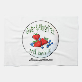 Kitchen Towel w/ the Gluten and Allergy Free logo
