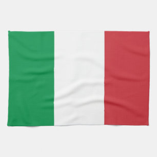 Kitchen towel with Flag of Italy