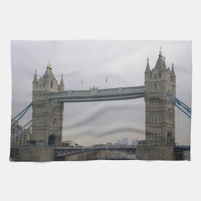 Kitchen Towel with Tower Bridge over the Thames (Horizontal)