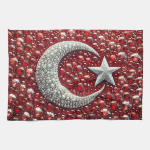 Kitchen towel with Turkish Colours Design