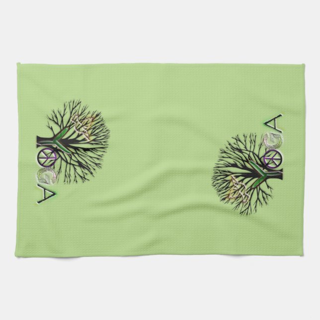 Kitchen Towel / Yoga (Horizontal)