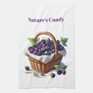 Kitchen Towels- Berry Basket Kitchen Towel