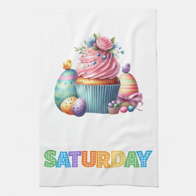 Kitchen Towels-Days Of The Week Kitchen Towel Set (Vertical)