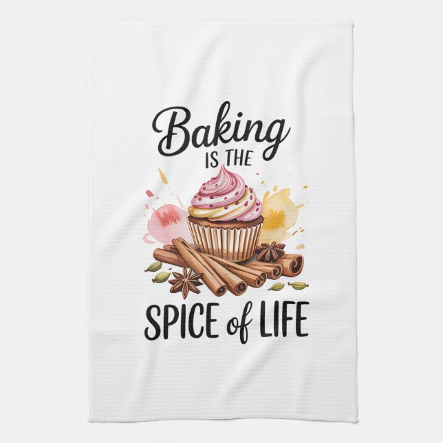 Kitchen Towels-Funny Quote Kitchen Towel (Vertical)