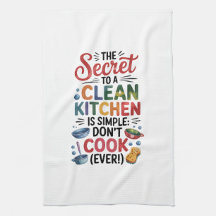 Kitchen Towels-Funny Quote Kitchen Towel