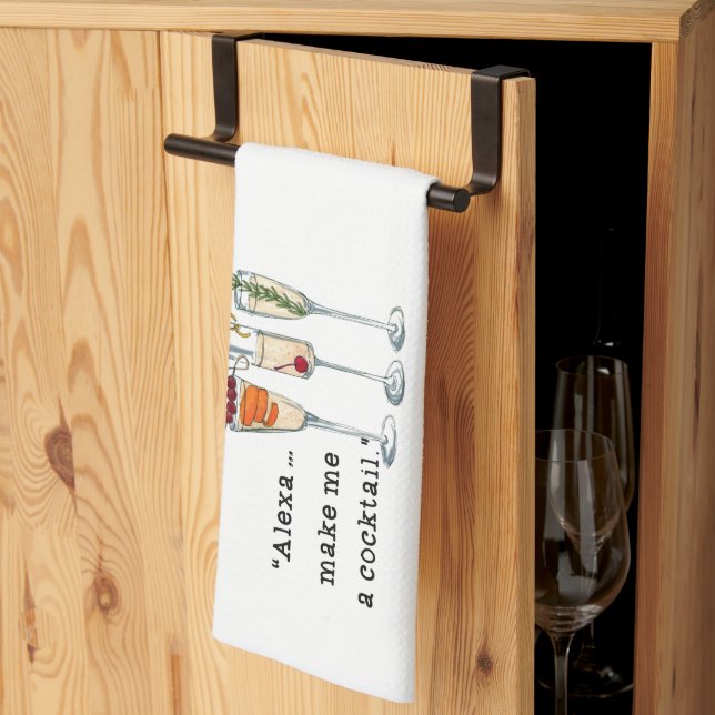 Kitchen Towels. Hostess Gift Moving Gift Ideas. Tea Towel (Thirds Fold)