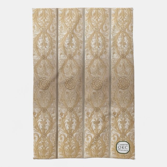 Kitchen Towels - National Flower Panel (Vertical)