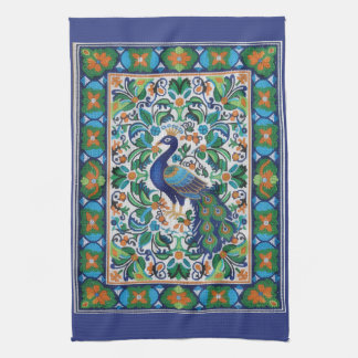 Kitchen Towels - Peacock