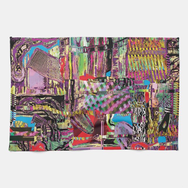 Kitchen Towels – Urban Fractals (Horizontal)