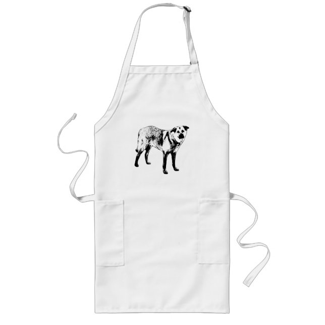 kitchen trailmate, tibetan mix long apron (Front)