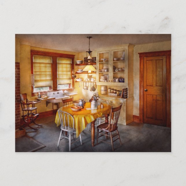 Kitchen - Typical farm kitchen Postcard (Front)