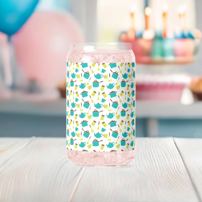 Kitchen Utensils, Cookware, Cutlery, Kitchenware Can Glass (Insitu (Baby Shower))