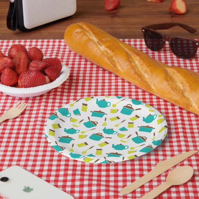 Kitchen Utensils, Cookware, Cutlery, Kitchenware Paper Plate (Picnic)