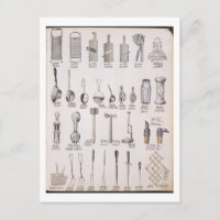 Kitchen utensils, from a trade catalog of domest